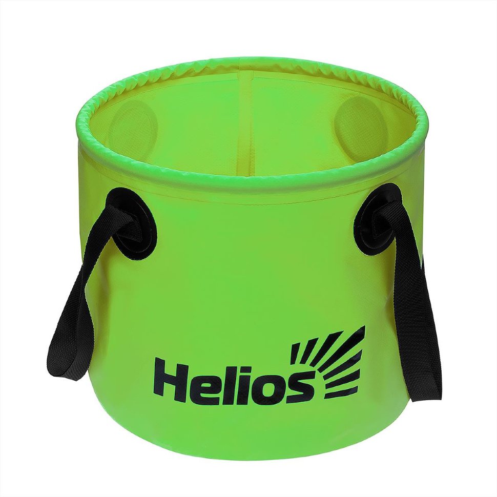 Ведро складное Helios 11л ПВХ (HS-VS-PVC-11L) , 
